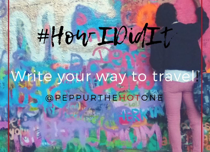 How to Write your way to travel