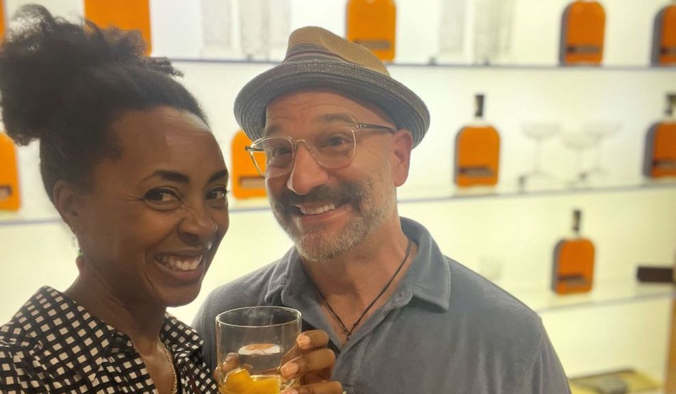 Peppur and Matt at Woodford Reserve